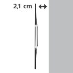 Hama Supporto fisso a parete per TV fino a 100" - Peso max 75 kg - VESA 800x600 mm - Acciaio - Gestione cavi - Livella a bolla integrata - Dima di foratura - Colore nero - immagine 4