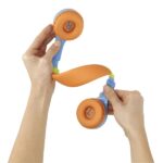 Hama Kids Guard Cuffie con microfono - Cavo 1,2 m - Jack 3,5 mm - Archetto regolabile - Colore arancione - immagine 5