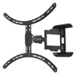 Hama Supporto a parete per TV fino a 75" - Peso max 45 kg - Inclinabile - Girevole - VESA 600x500 mm - Acciaio - Gestione cavi - Livella a bolla - Colore nero