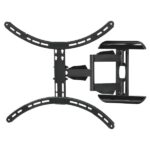 Hama Supporto a parete per TV fino a 75" - Peso max 45 kg - Inclinabile - Girevole - VESA 600x500 mm - Acciaio - Gestione cavi - Livella a bolla - Colore nero - immagine 2
