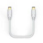 5 m - Velocità fino a 480 Mbps - Placcato in oro - Colore bianco
