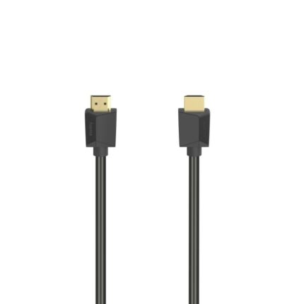 Cavo HDMI 4K maschio Hama Essential - Lunghezza 5 m - Supporta ARC - Ethernet - Velocità fino a 18 Gbps - Doppia schermatura - Colore nero