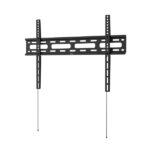 Hama Supporto fisso a parete per TV fino a 75" - Peso max 40 kg - VESA 600x400 mm - Acciaio - Livella a bolla - Colore nero
