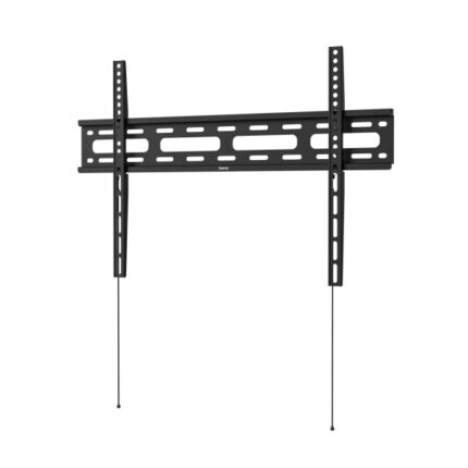 Hama Supporto fisso a parete per TV fino a 75" - Peso max 40 kg - VESA 600x400 mm - Acciaio - Livella a bolla - Colore nero