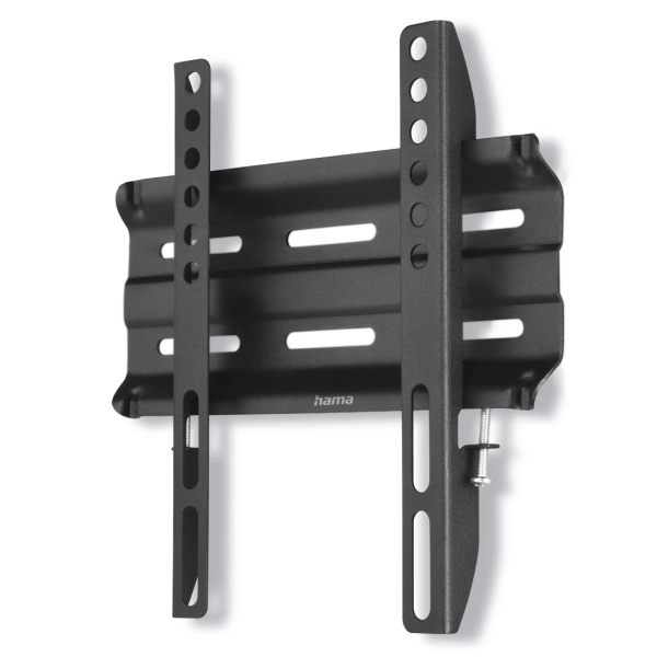 Hama Supporto fisso a parete per TV fino a 48" - Peso massimo 25 kg - VESA 200 x 200 mm - Acciaio - Livella a bolla - Colore nero Hama Supporto fisso a parete per TV fino a 48" - Peso massimo 25 kg - VESA 200 x 200 mm - Acciaio - Livella a bolla - Colore nero