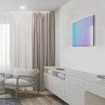 Hama Supporto fisso a parete per TV fino a 48" - Peso massimo 25 kg - VESA 200 x 200 mm - Acciaio - Livella a bolla - Colore nero - immagine 4