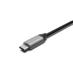 Hama Essential Hub USB 3.2 - Potenza massima 100 W - Cavo USB-C integrato da 15 cm - 2x USB-C - 2x USB-A - Power Delivery - Colore grigio - immagine 5