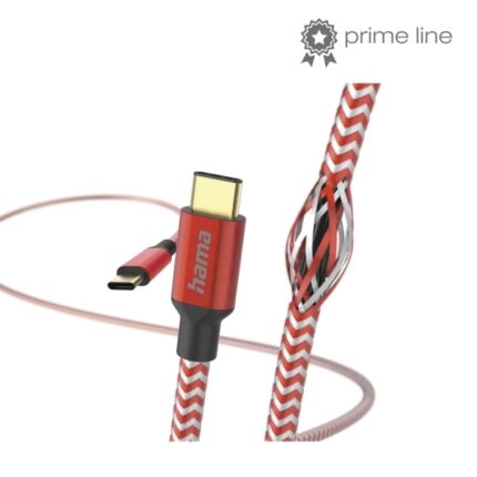 Cavo USB-C maschio riflettente Hama - Potenza massima 60 W - Lunghezza 1