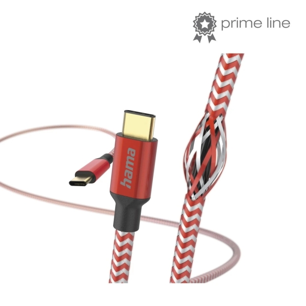 Cavo USB-C maschio riflettente Hama - Potenza massima 60 W - Lunghezza 1 Cavo USB-C maschio riflettente Hama - Potenza massima 60 W - Lunghezza 1