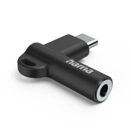 Adattatore angolato Hama - 90º - USB-C maschio - Jack 3