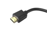 Cavo HDMI 8K maschio Hama Essential - Lunghezza 2 m - Certificato - Supporta eARC - Terminali placcati in oro - Ethernet - Velocità fino a 48 Gbps - Schermatura completa - Colore nero - immagine 4