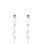 Cavo coassiale per antenna maschio/femmina Hama Essential - Lunghezza 0
