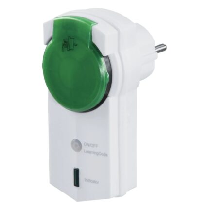 Presa wireless per esterni Hama - Potenza massima 3680 W - IP44 - Portata 30 m - Telecomando - Colore bianco