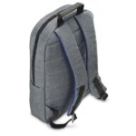 Hama Genua Zaino per laptop fino a 15,6" - Capacità 14 L - Poliestere - Interno imbottito - Tasca frontale - 35 x 46 x 9 cm - Colore grigio - immagine 3