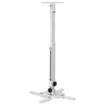 5 cm - Rotante a 360º - Acciaio - Colore bianco