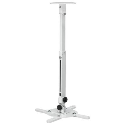 5 cm - Rotante a 360º - Acciaio - Colore bianco