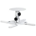 Supporto da soffitto per proiettore Hama - Supporta fino a 15 kg - Altezza regolabile tra 13 e 63,5 cm - Rotante a 360º - Acciaio - Colore bianco - immagine 4