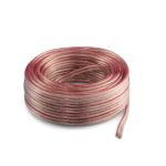 Cavo per altoparlanti Hama Entry a 2 conduttori - Sezione 1,5 mm² - Lunghezza 10 m - Colore trasparente - immagine 4