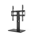Supporto TV Hama fino a 55" - Peso max 30 kg - Girevole - VESA 400x400 mm - Altezza regolabile - Gestione cavi - Acciaio - Colore nero