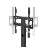 Supporto TV Hama fino a 55" - Peso max 30 kg - Girevole - VESA 400x400 mm - Altezza regolabile - Gestione cavi - Acciaio - Colore nero - immagine 3