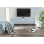 Supporto TV Hama fino a 55" - Peso max 30 kg - Girevole - VESA 400x400 mm - Altezza regolabile - Gestione cavi - Acciaio - Colore nero - immagine 5