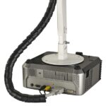 Hama Organizzatore cavi a spirale 20 mm - Flessibile - Lunghezza 2,5 m - Adattatore per installazione - Colore nero - immagine 3