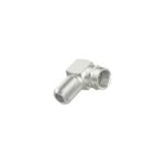 Hama Essential Adattatore 90º per connettore F - Colore argento