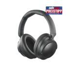 Hama Spirit Silent Cuffie con microfono omnidirezionale - Bluetooth - Archetto regolabile - Pieghevoli - Assistente vocale - Ricarica tramite USB-C - Colore nero