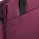 Hama Silvan Custodia per laptop fino a 14,1" - Poliestere riciclato - Tasca frontale - Interno imbottito - 39x5x31cm - Colore beige e bordeaux - immagine 5