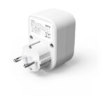 Hama Ciabatta con 3 prese - Potenza massima 3680 W - 1x Schuko - 1x USB-C - 1x USB-A - Power Delivery - Colore bianco - immagine 4