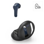 Hama Spirit Unchained Cuffie con microfono omnidirezionale - Bluetooth - Portata 10 m - Display LED - Assistente vocale - Colore blu e nero - immagine 5