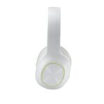 Hama Spirit Calypso II Cuffie con microfono omnidirezionale - Bluetooth - Archetto regolabile - Portata 10 m - Pieghevoli - Assistente vocale - Ricarica tramite USB-C - Colore bianco e verde - immagine 2