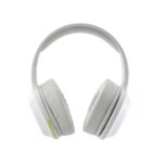 Hama Spirit Calypso II Cuffie con microfono omnidirezionale - Bluetooth - Archetto regolabile - Portata 10 m - Pieghevoli - Assistente vocale - Ricarica tramite USB-C - Colore bianco e verde - immagine 3