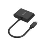 Hama Essential Adattatore video 2 in 1 - Ingresso USB-C maschio - Uscita VGA e HDMI femmina - Colore nero - immagine 2
