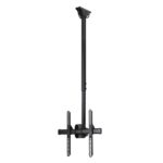 Hama Supporto a soffitto per TV fino a 65" - Peso massimo 50 kg - Inclinabile - Girevole - VESA 400x400 mm - Acciaio - Colore nero - immagine 2