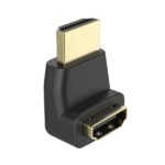 Hama Essential Adattatore HDMI angolato - HDMI femmina - HDMI maschio - 90º - Colore nero - immagine 2