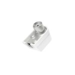 Hama Essential Connettore coassiale femmina - Angolo 90º - Fissaggio con vite - Cavi fino a 6 mm - Colore argento