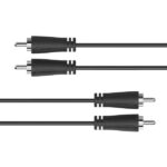 Cavo audio RCA maschio Hama Essential - Lunghezza 1,5 m - Stereo - Colore nero - immagine 3