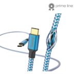 Cavo USB-C maschio riflettente Hama - Potenza massima 60 W - Lunghezza 1