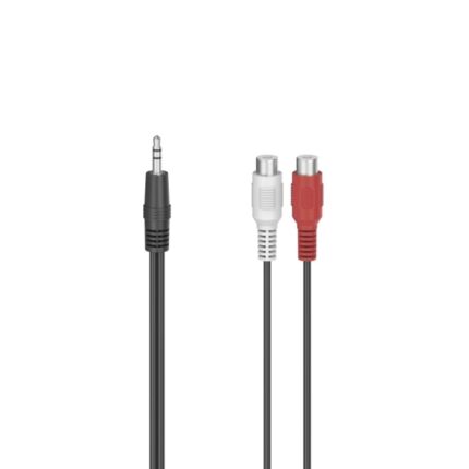 Cavo audio Hama Essential - 2x RCA femmina - Jack 3