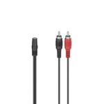 Cavo audio Hama Essential - 2x RCA maschio - Jack 3