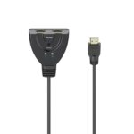Hama Essential Switch HDMI 4K - Cavo 1,7 cm - Luce LED - 2 ingressi HDMI femmina - 1 uscita HDMI maschio - Colore nero - immagine 3