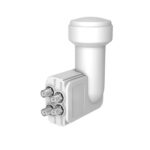 Hama Essential Ricevitore Quattro Lnb satellitare con 4 uscite - Uscita connettore F - Fattore di rumore 0