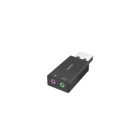 Hama Essential Adattatore audio - USB-A maschio - Jack 3