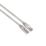 Hama Entry Cavo di rete UTP RJ45 Cat-5e - Lunghezza 3 m - Velocità fino a 1 Gbps - Colore grigio