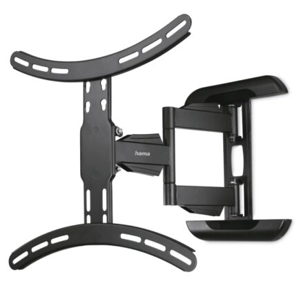 Hama Supporto a parete per TV fino a 65" - Peso max 35 kg - Inclinabile - Girevole - VESA 400x400 mm - Acciaio - Gestione cavi - Livella a bolla - Colore nero