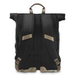2" - Capacità espandibile da 15 a 22 l - Poliestere riciclato - Interno imbottito - Tasche frontali - 32 x 46 x 14 cm - Colore nero