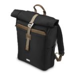 Hama Silvan Zaino per laptop fino a 16,2" - Capacità espandibile da 15 a 22 l - Poliestere riciclato - Interno imbottito - Tasche frontali - 32 x 46 x 14 cm - Colore nero - immagine 5