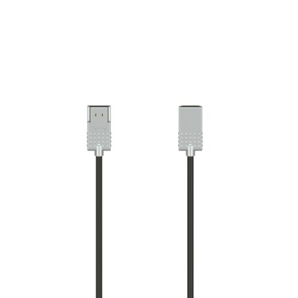 Cavo HDMI 4K maschio Hama Essential - Lunghezza 1 m - Supporta ARC - Ethernet - Velocità fino a 18 Gbps - Schermatura completa - Colore nero e argento
