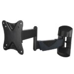 Hama Supporto a parete per TV fino a 26" - Peso max 25 kg - Inclinabile - Girevole - VESA 100x100 mm - Acciaio - Gestione cavi - Colore nero - immagine 2